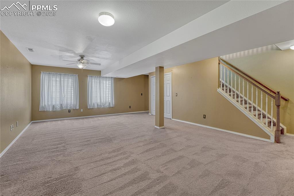 Image 8 of 47: Large basement and Rec Room!