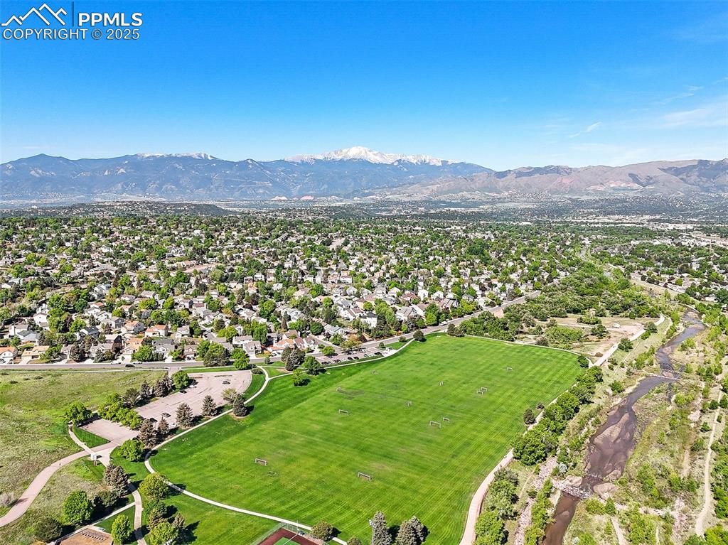 Image 35 of 47: Drone / aerial view of mountains