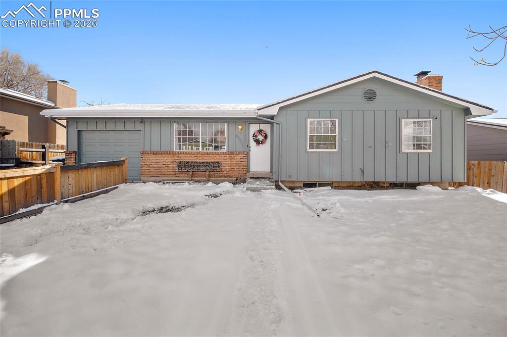 Caption: Front of Structure