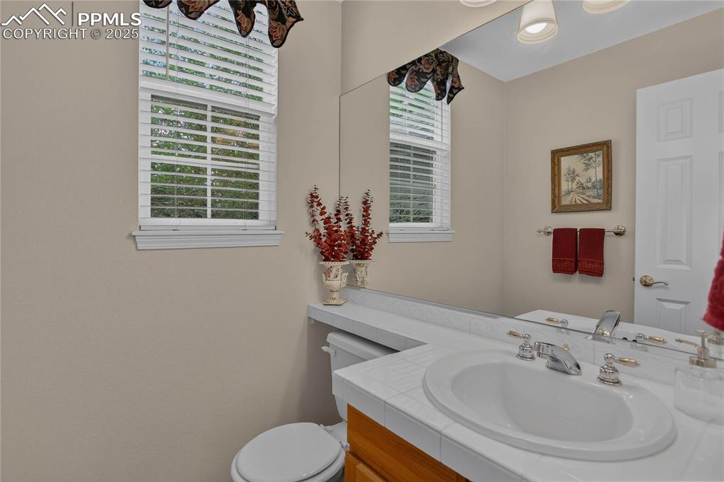 Image 12 of 35: Powder room - main level