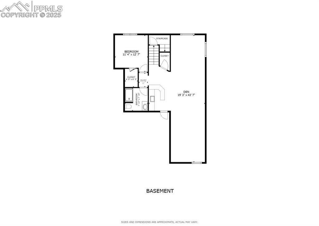 Image 35 of 35: Floorplan - lower level
