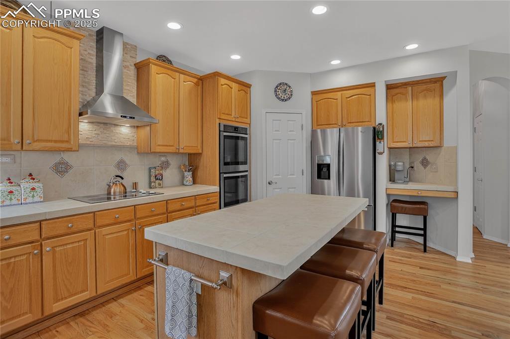 Image 9 of 35: SS appliances including dual oven