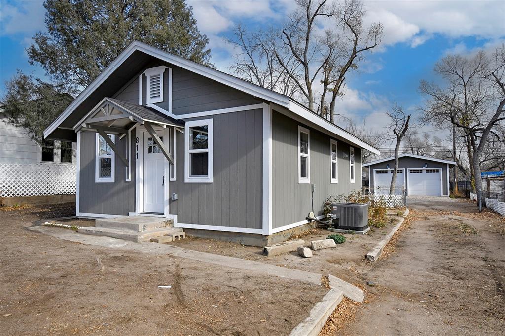 Caption: Front of Structure