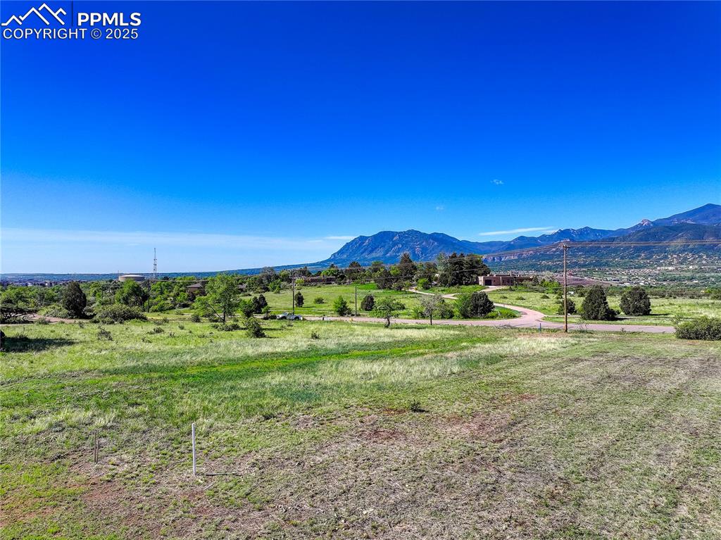Image 6 of 10: View south to Cheyenne Mountain