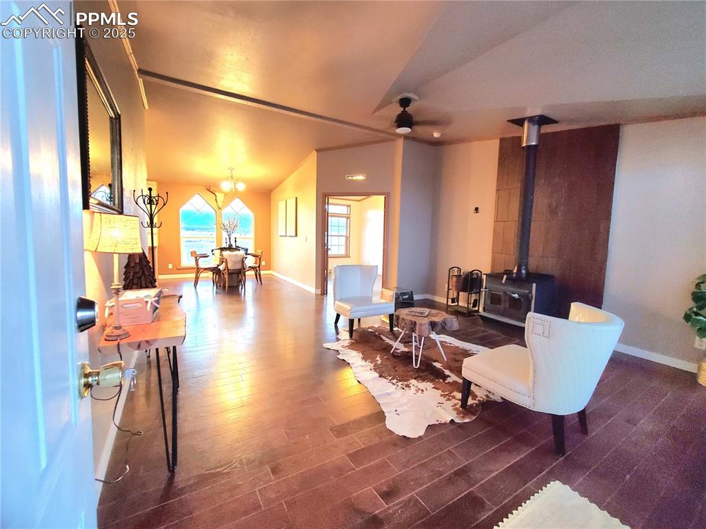 Image 21 of 50: Welcome home to this spacious yet warm one level ranch home. French doors t