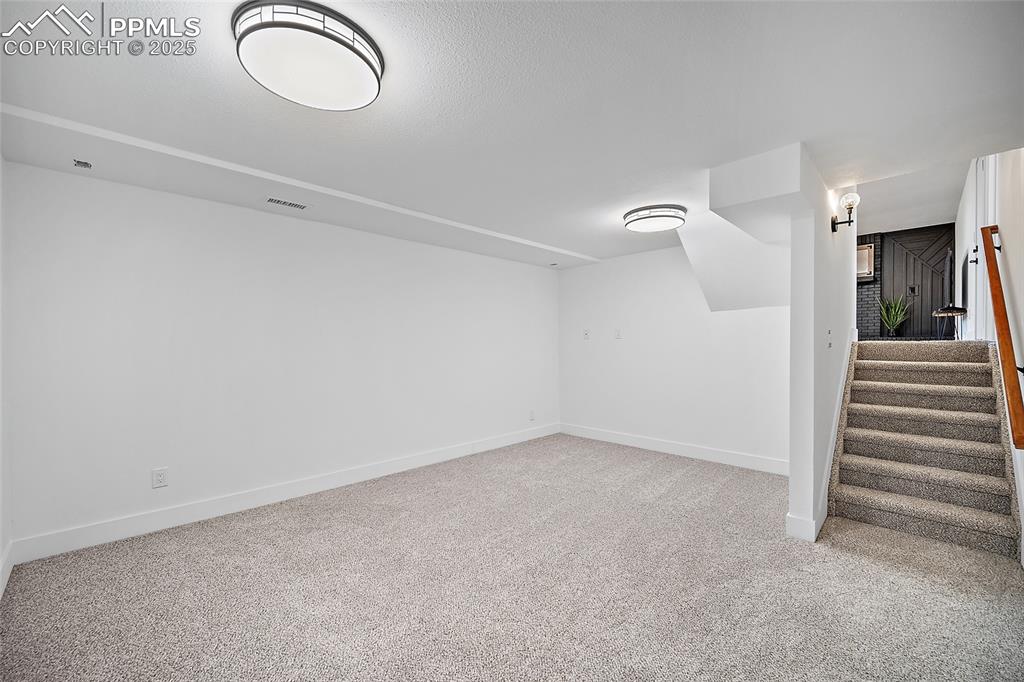 Image 40 of 48: Basement flex zone wired for surround sound 