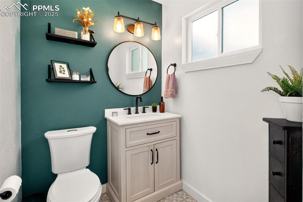 Image 11 of 29: Updated bathroom