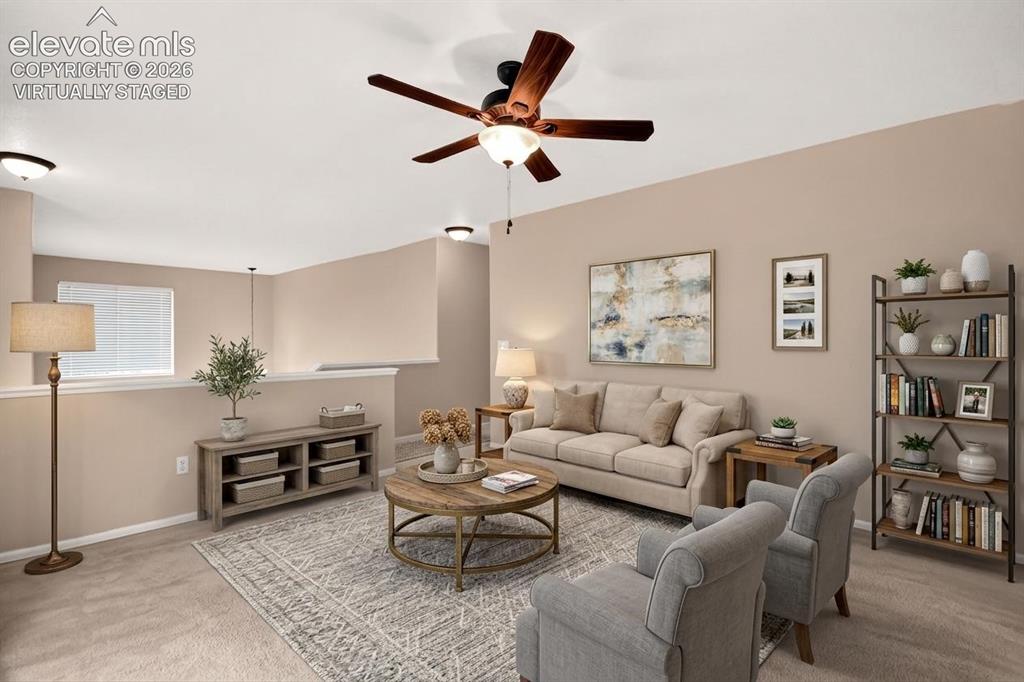 Image 21 of 46: Virtually staged loft