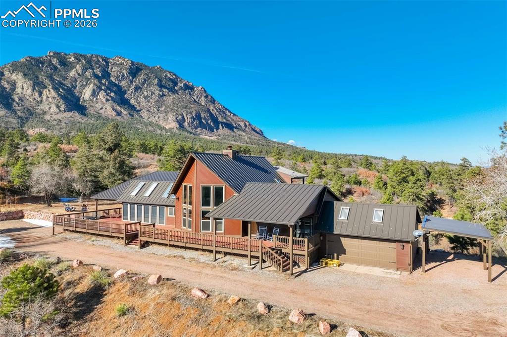 Caption: Back of Structure