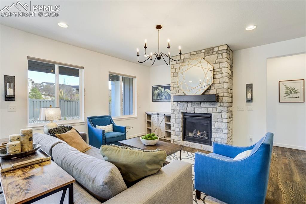 Image 16 of 46: Every kitchen needs task lighting and this one has it. It also has polished