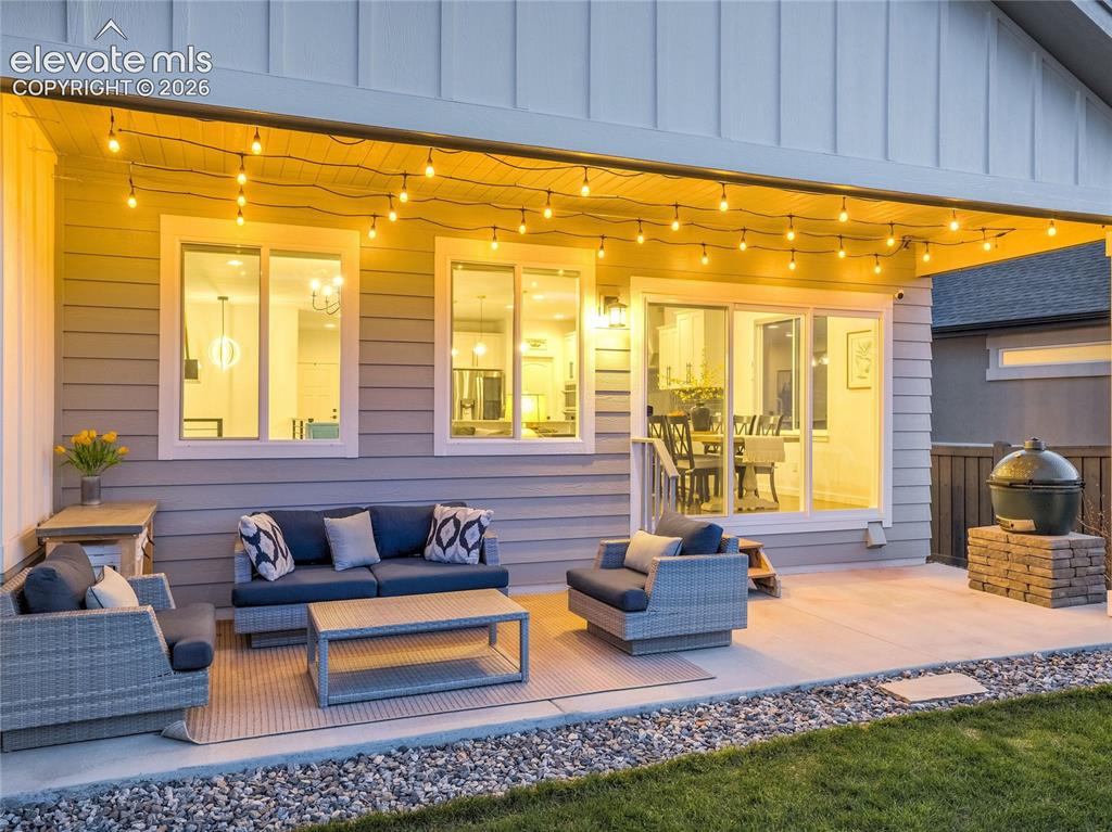 Image 37 of 50: Colorado seasons allow for plenty of time on the back porch star gazing or