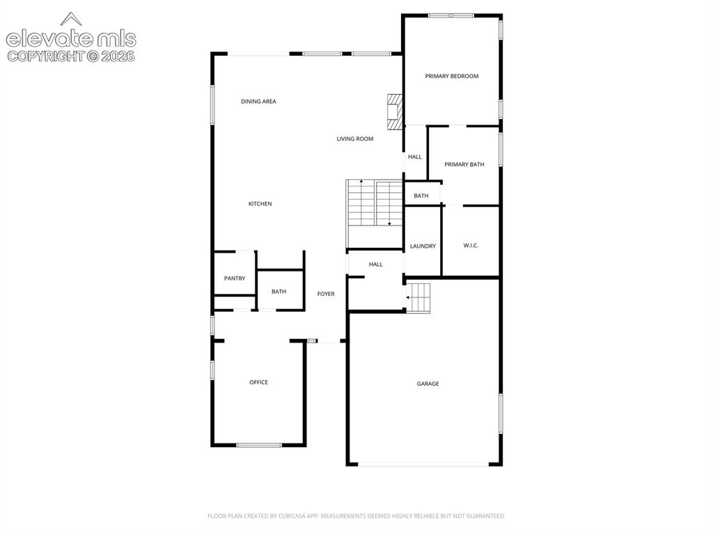 Image 49 of 50: Main level floorplan