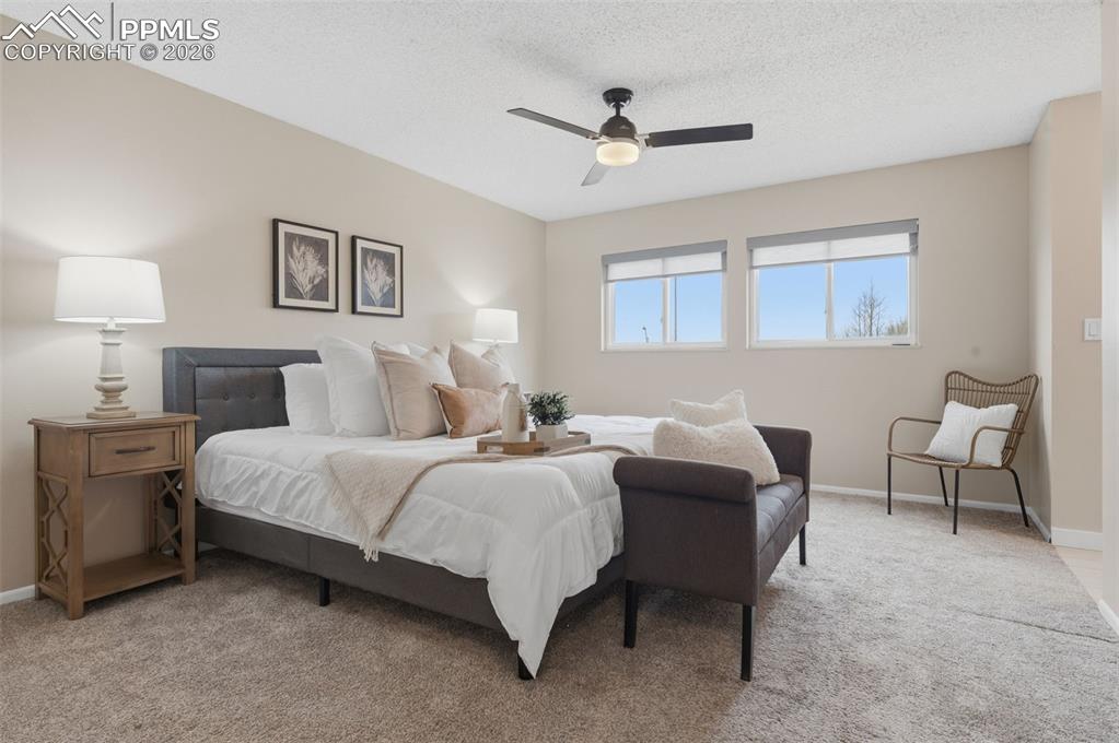 Image 29 of 50: Primary bedroom upstairs