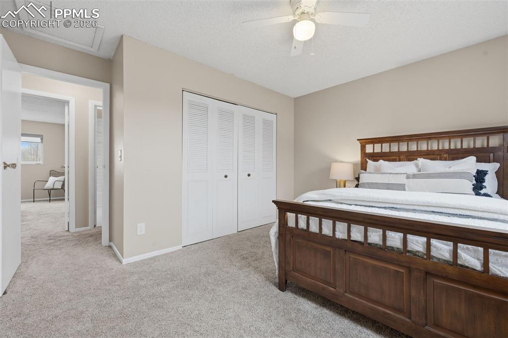 Image 37 of 50: Upstairs bedroom alternate view