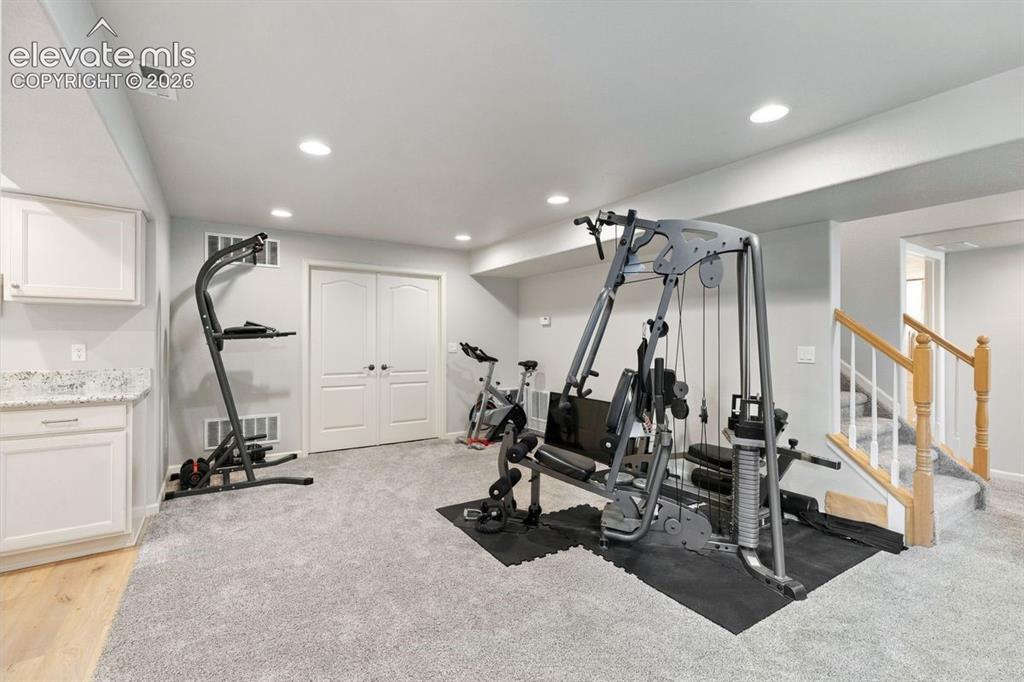 Image 34 of 50: Basement family room (2nd family room)