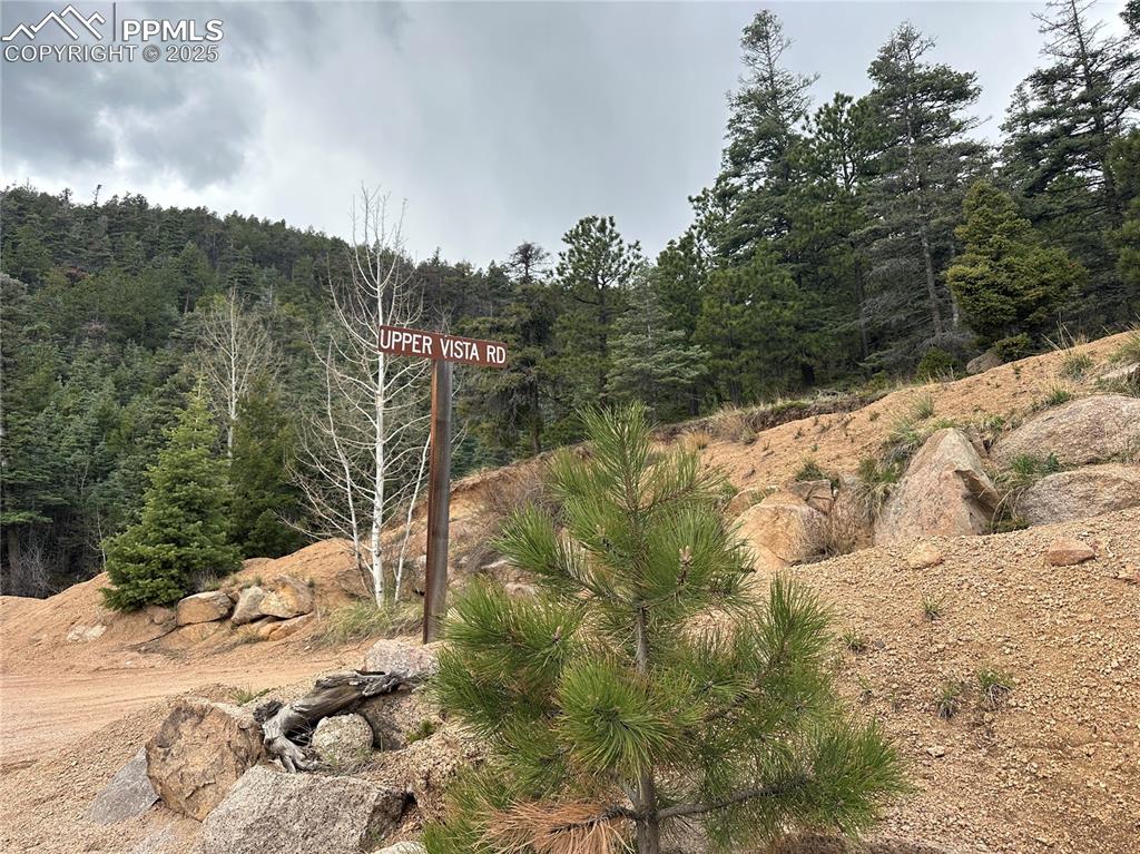 Image 14 of 20: Where Upper Vista Rd comes off of Crystal Park Rd