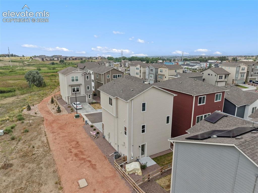 Image 26 of 28: Aerial perspective showcasing a contemporary residential development