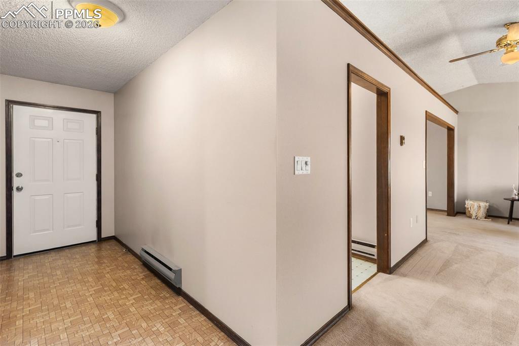 Image 36 of 50: Gorgeous primary bathroom has been updated and features this large shower i