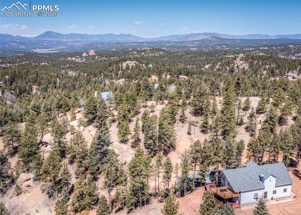 Image 13 of 21: Drone / aerial view of mountains