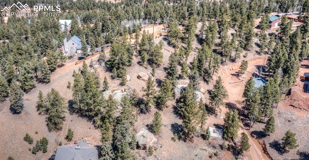 Image 9 of 21: Aerial view of property