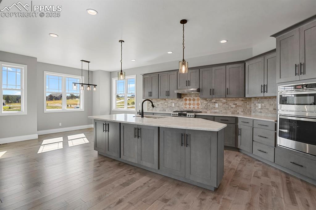 Image 8 of 44: Large kitchen island