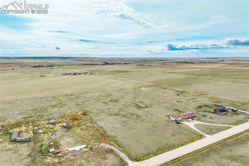 Image 20 of 25: Birds eye view of property featuring a rural view