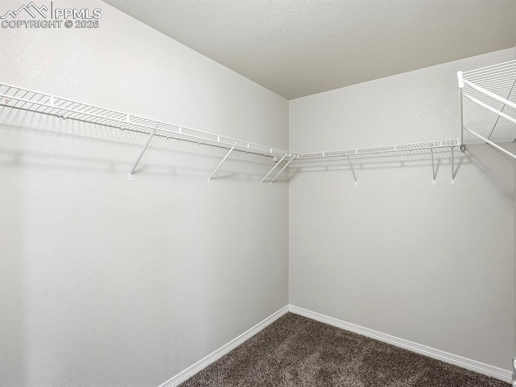 Image 33 of 49: Spacious Walk-in closet