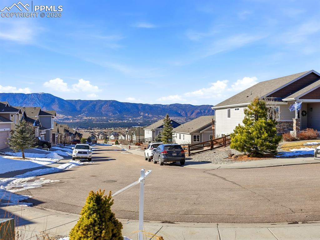 Image 45 of 49: Mountain views from front porch