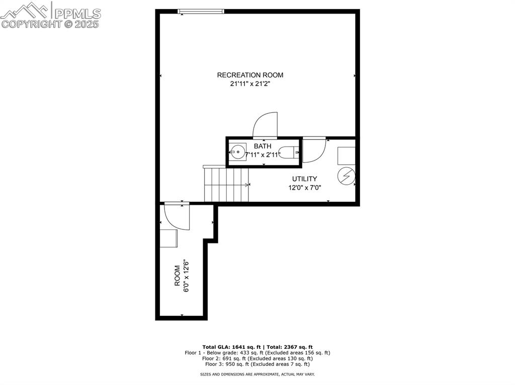Image 33 of 34: View of home floor plan