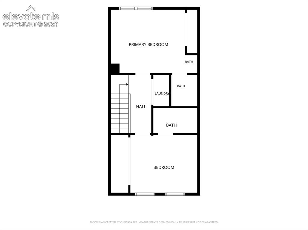 Image 43 of 44: Second level floor plan