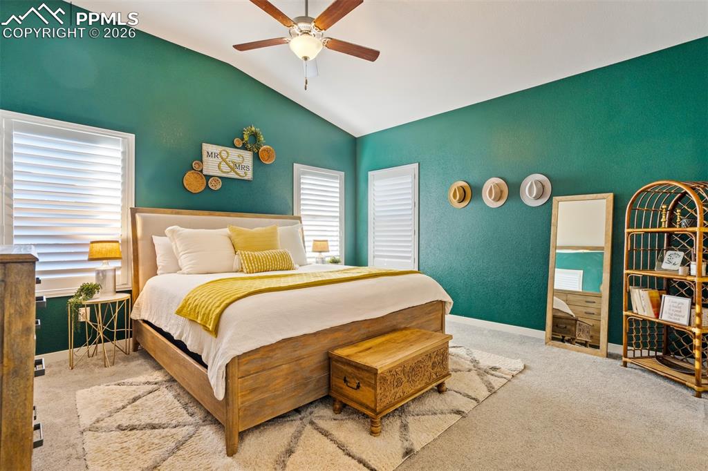 Image 17 of 47: Primary bedroom on the main level. 