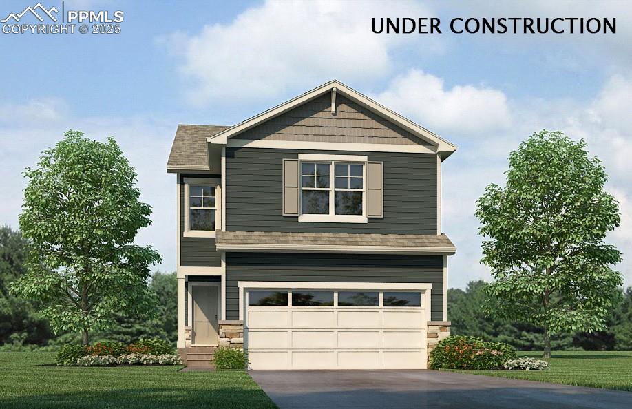 Caption: Front of Structure