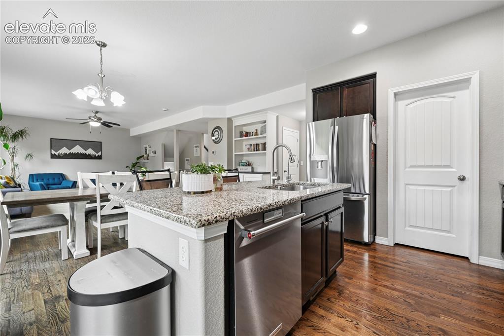 Image 16 of 48: The open floor plan maximizes every square foot of a home that is already a