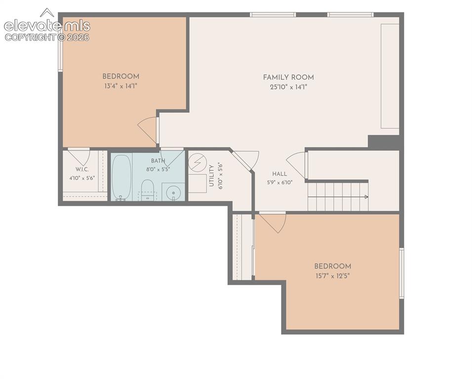 Image 46 of 48: Basement measurements.