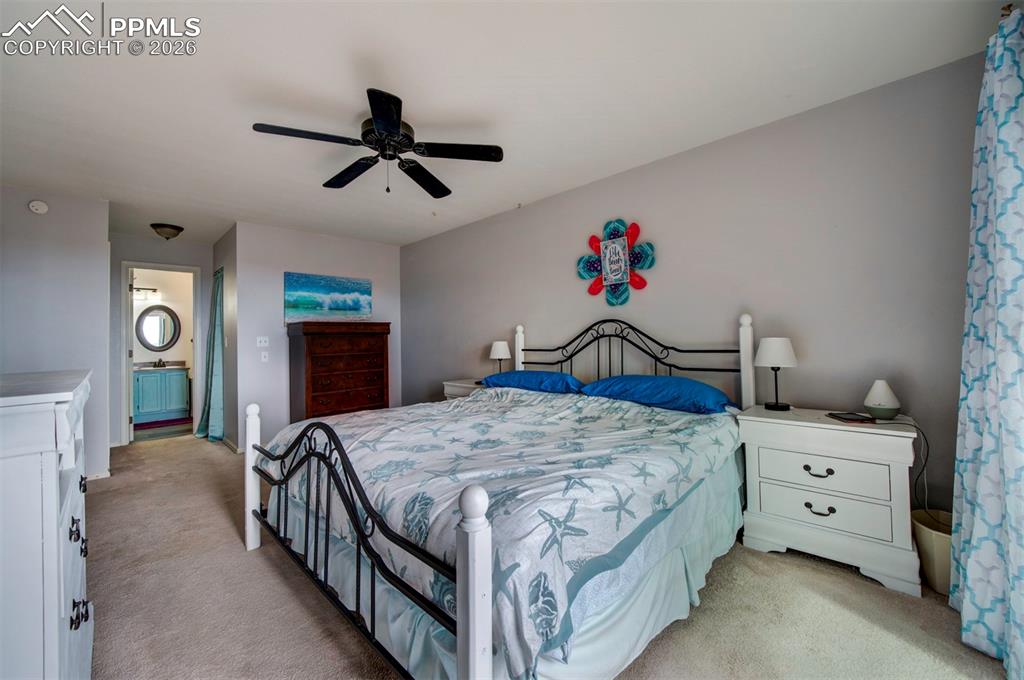 Image 22 of 49: Master bedroom upper level