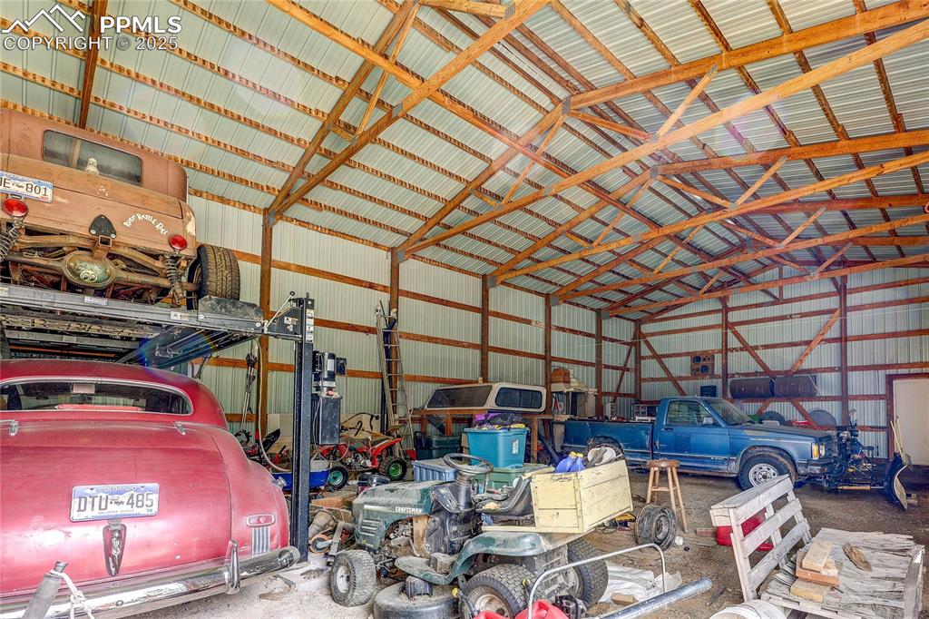 Image 39 of 49: Inside of car barn