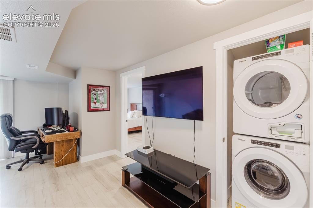 Image 25 of 49: 2nd stackable washer and dryer