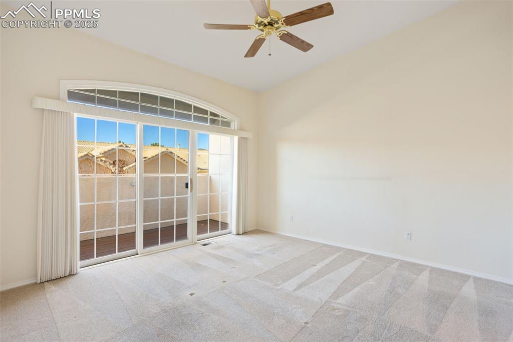 Image 11 of 36: Walk-out Access to Private Deck!