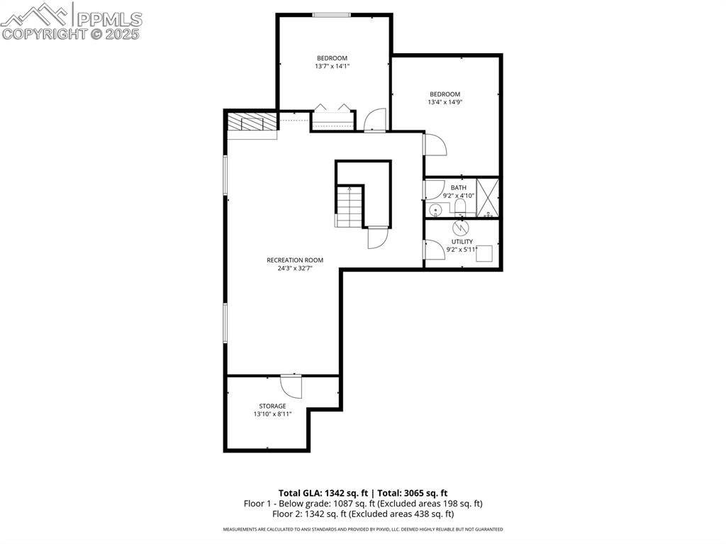 Image 36 of 36: Basement Floor Plan!