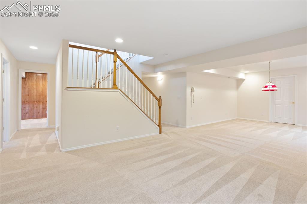 Image 37 of 45: Sprawling Basement with Tons of Natural Light!