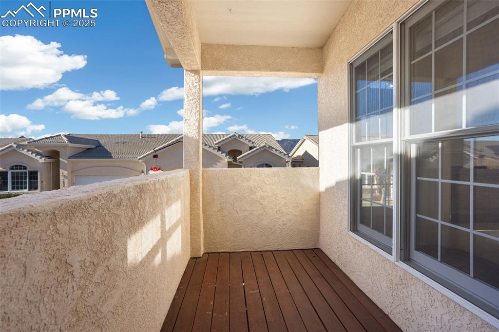 Image 8 of 36: Deck off of Dining Area!