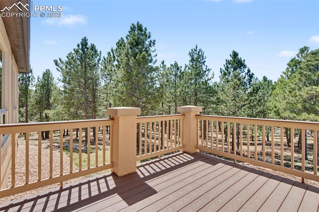 Image 28 of 49: Main-level casita featuring a private entrance, bedroom, bathroom, kitchen,