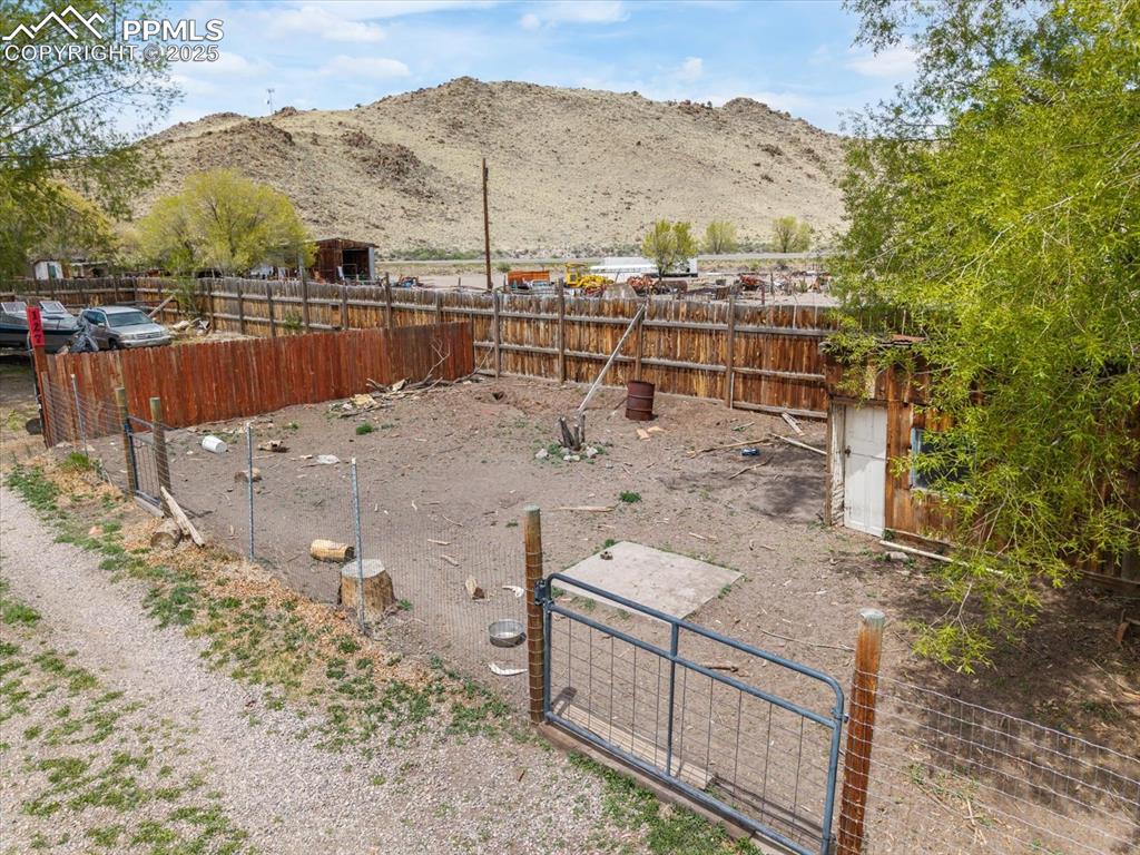 Image 41 of 45: View of yard with a mountain view