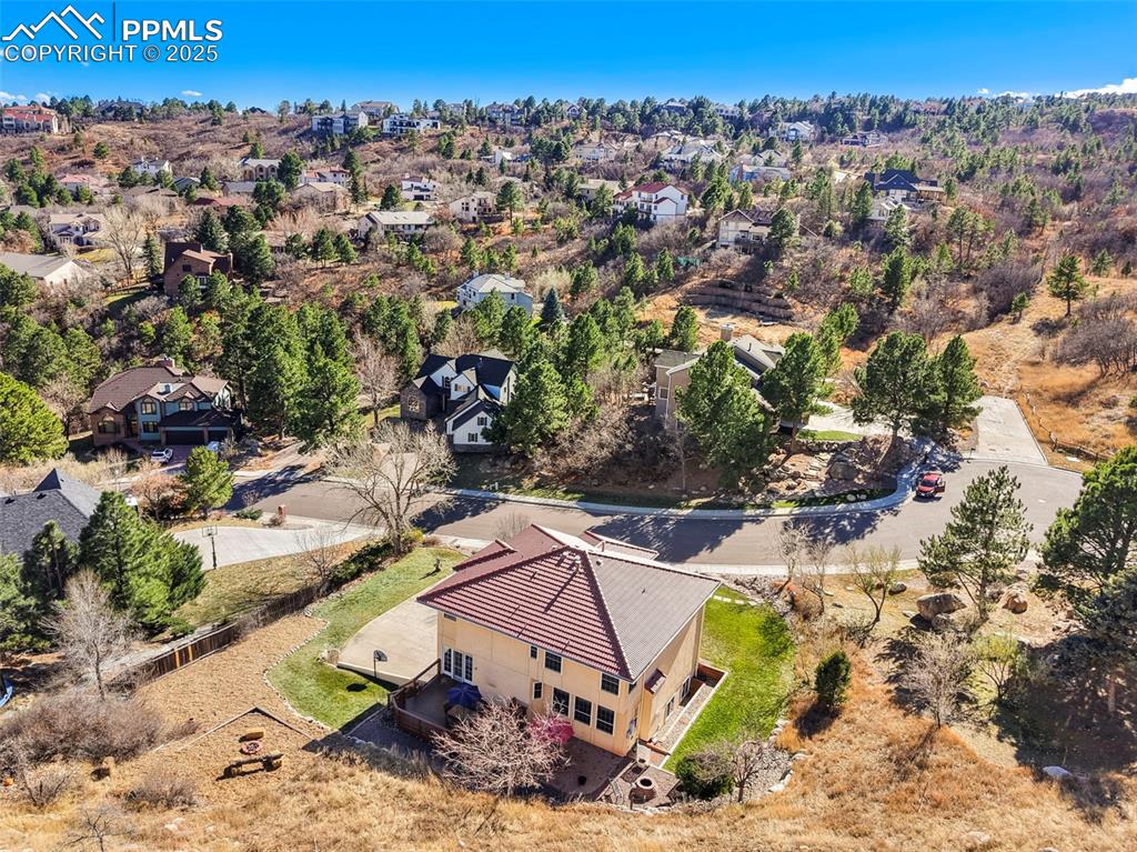 Image 49 of 49: Aerial view of residential area