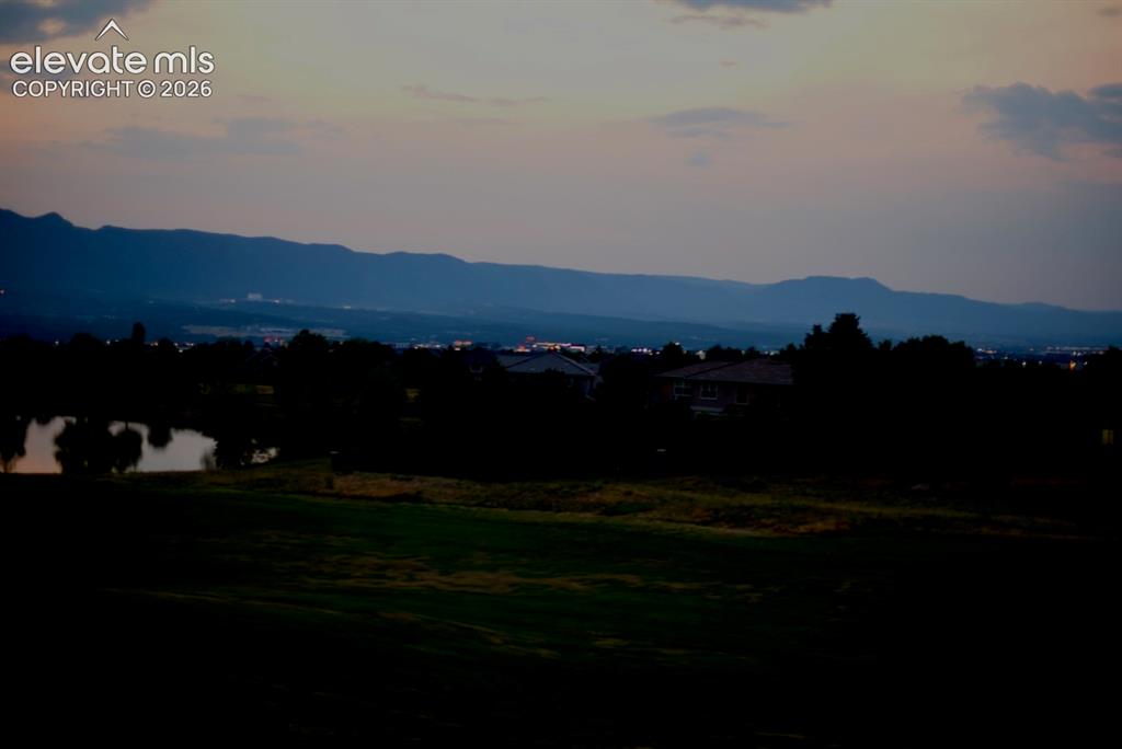 Image 35 of 38: One of the special features is the twinkling of lights on a clear night--wi