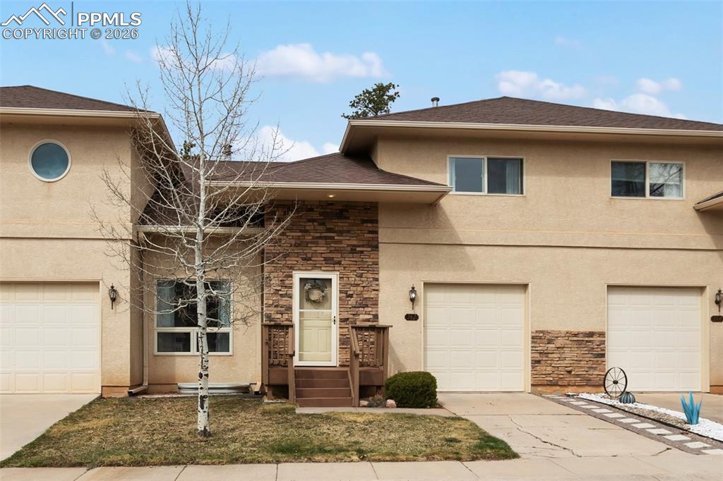 Caption: Front of Structure