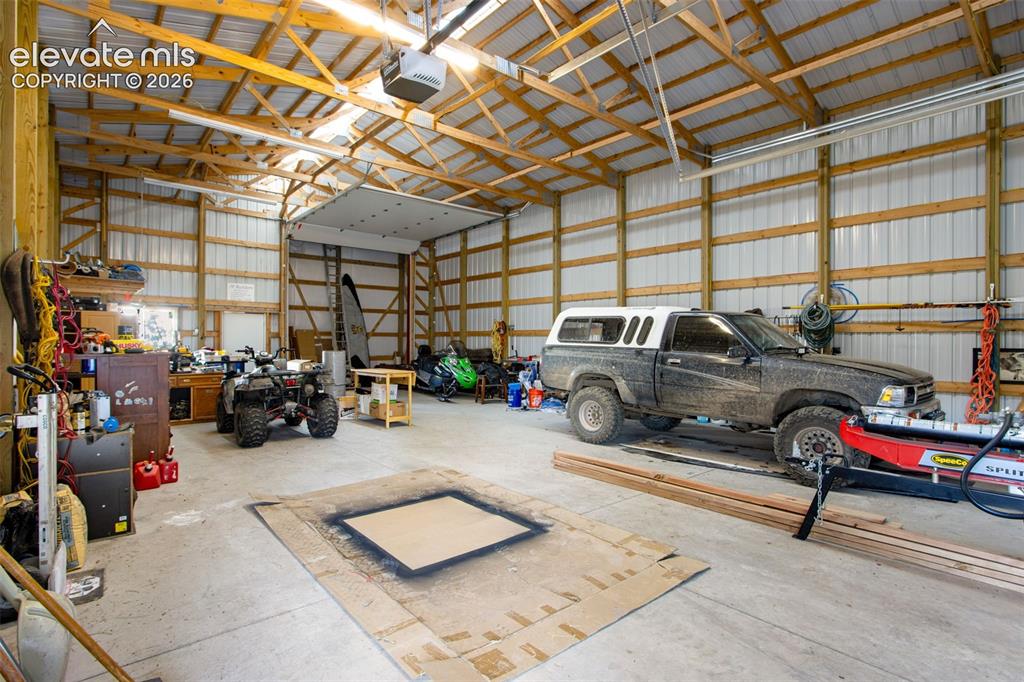 Image 47 of 50: The detached RV/Boat Garage is massive. It features 12