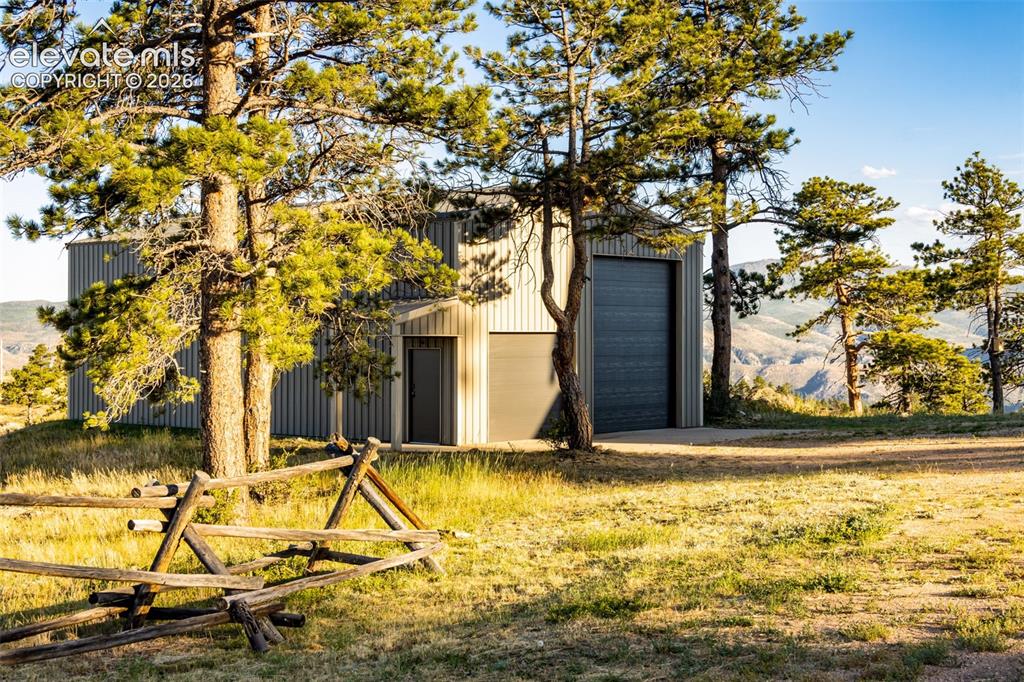 Image 6 of 50: Detached RV/Boat Garage or Shop
