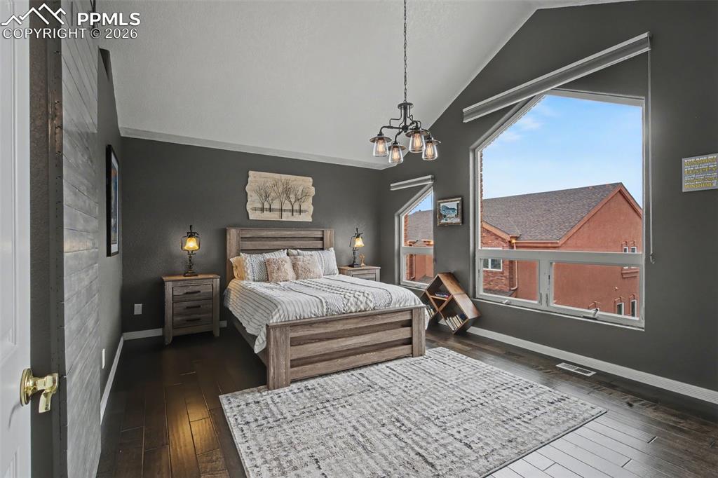 Image 17 of 42: Upper level, windows facing SW with amazing views