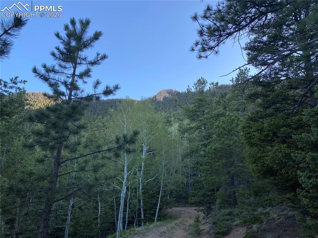 Image 3 of 17: Build site looks at Colorado Springs Down below!